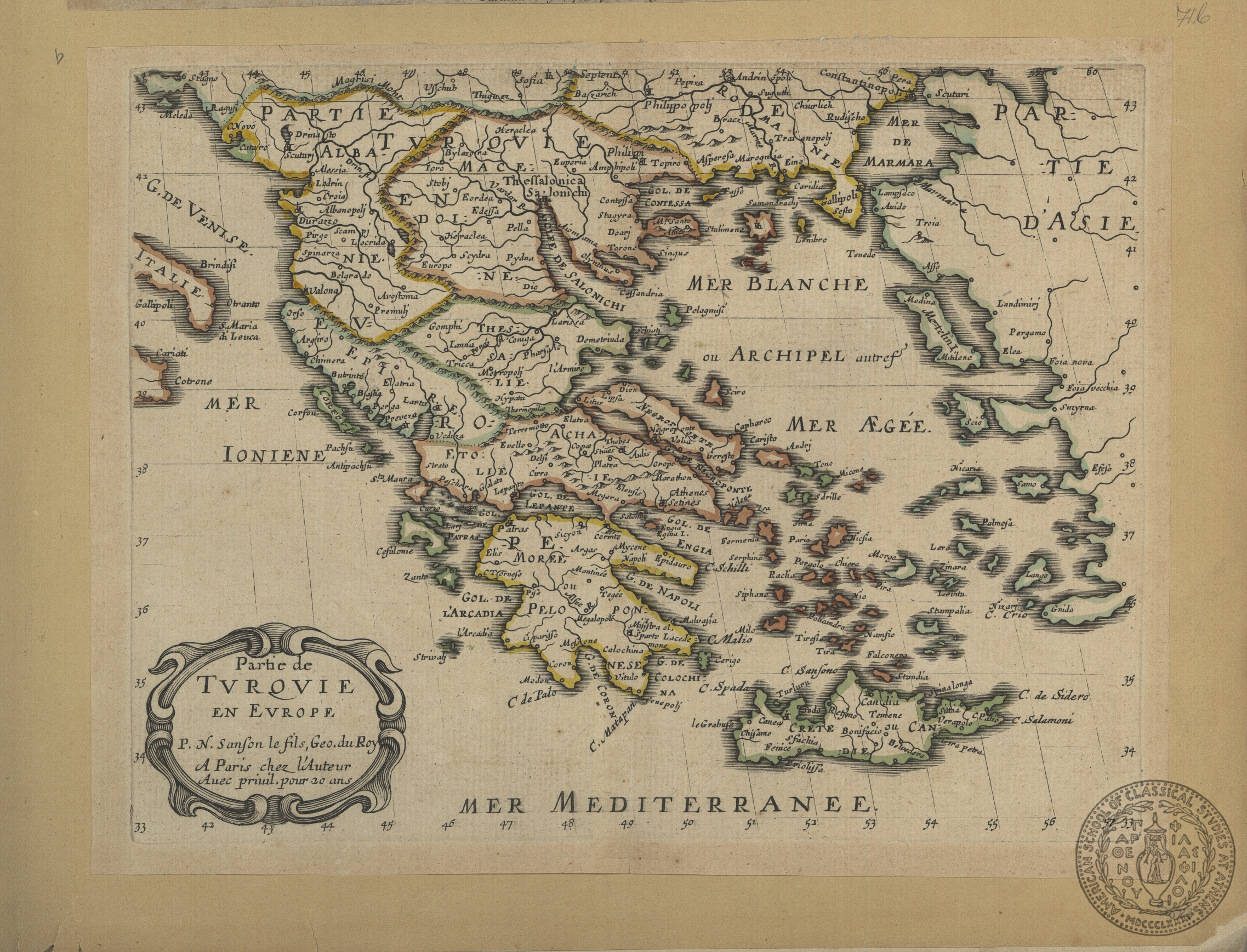 Partie de Turquie en Europe.